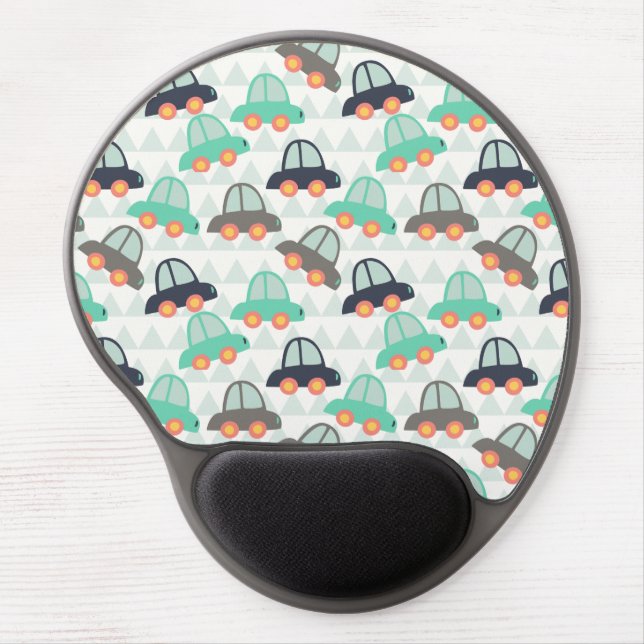 Cars and More Cars Gel Mouse Pad (Front)