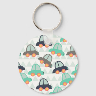 Cars and More Cars Keychain