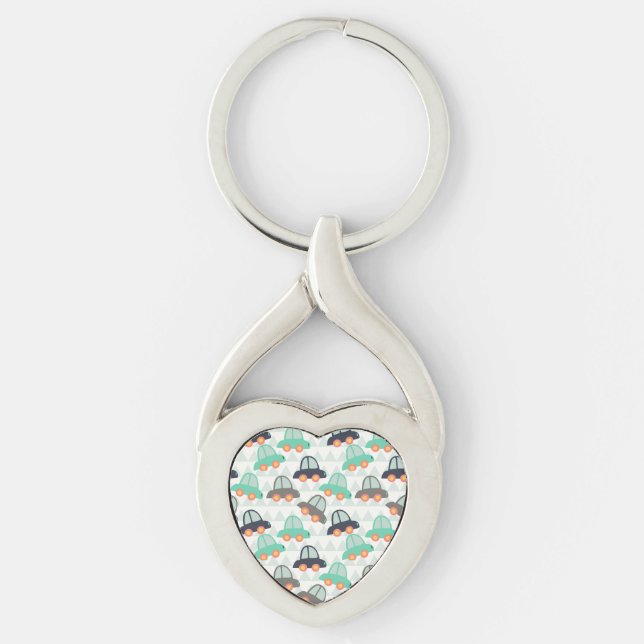 Cars and More Cars Keychain (Front)