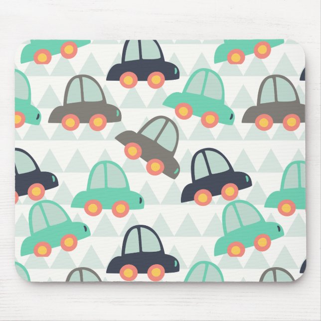 Cars and More Cars Mouse Pad (Front)