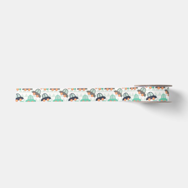 Cars and More Cars Satin Ribbon (Front)