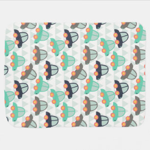 Cars and More Cars Swaddle Blanket