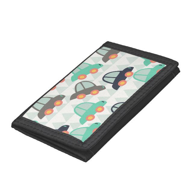 Cars and More Cars Tri-fold Wallet (Bottom)