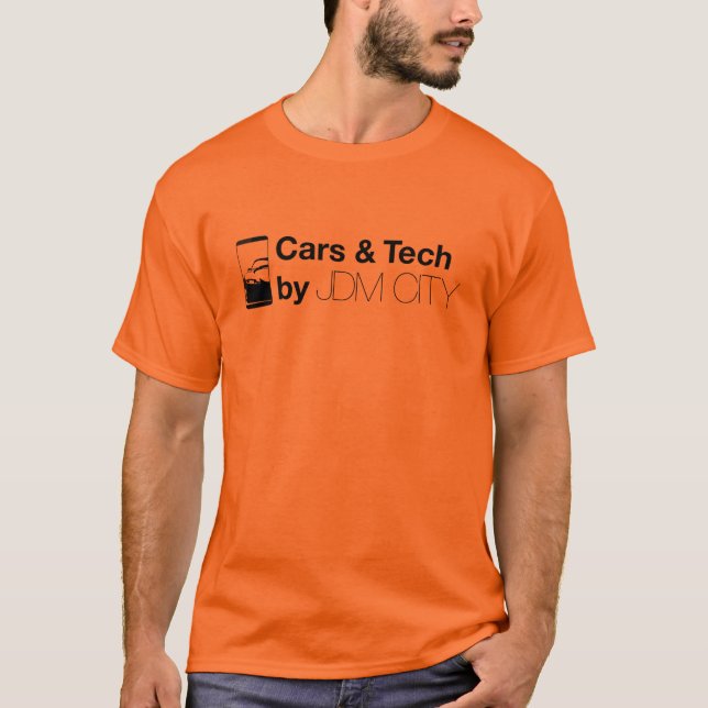 Cars and Tech by JDM City T-Shirt (Front)
