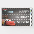 Cars Birthday Banner