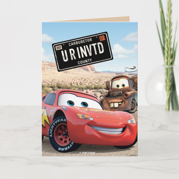 Cars Birthday Invitation | Zazzle.com