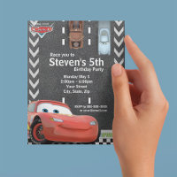Cars Birthday Invitation