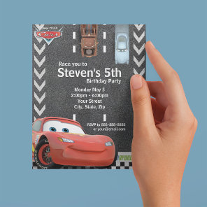 Cars Birthday Invitation