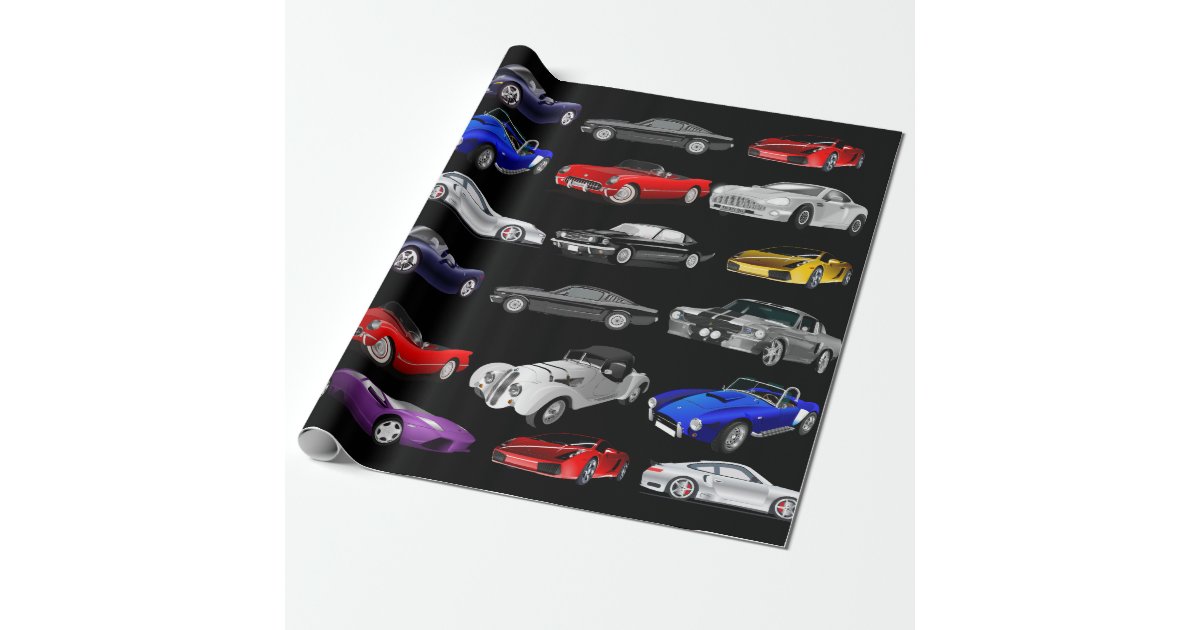 Cars, Cars & Cars Wrapping Paper Zazzle