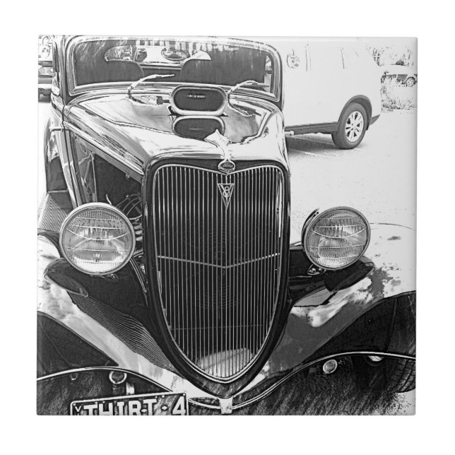 cars ceramic tile (Front)