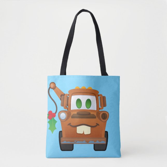 Cars Christmas | Mater Tow Truck Tote Bag (Front)