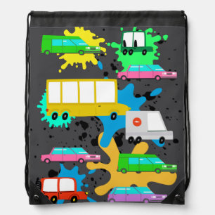 CARS DRAWSTRING BAG