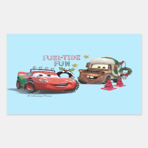Cars Fuel-Tide Fun Rectangular Sticker