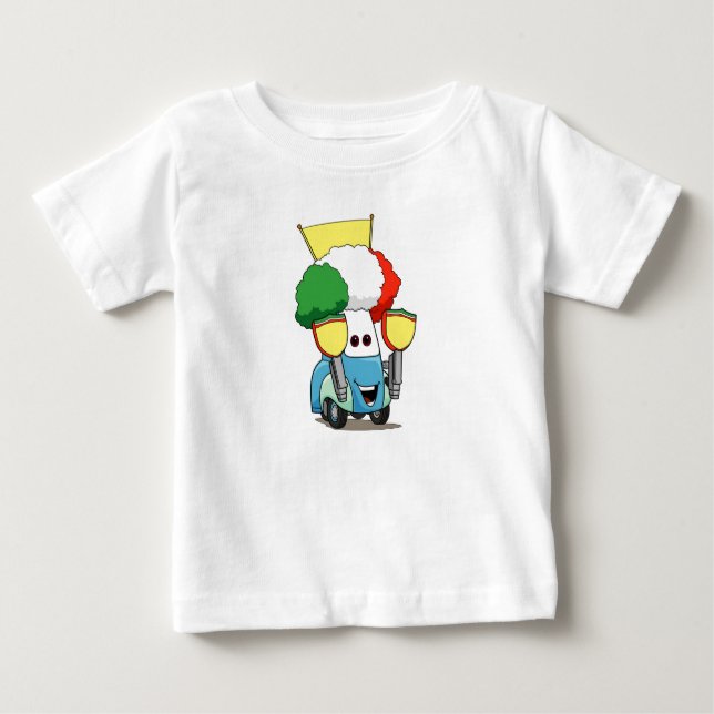 Cars' Guido Team Ferrari Gear Disney Baby T-Shirt (Front)