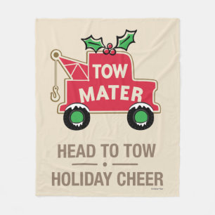 Cars Head To Tow Holiday Cheer Fleece Blanket