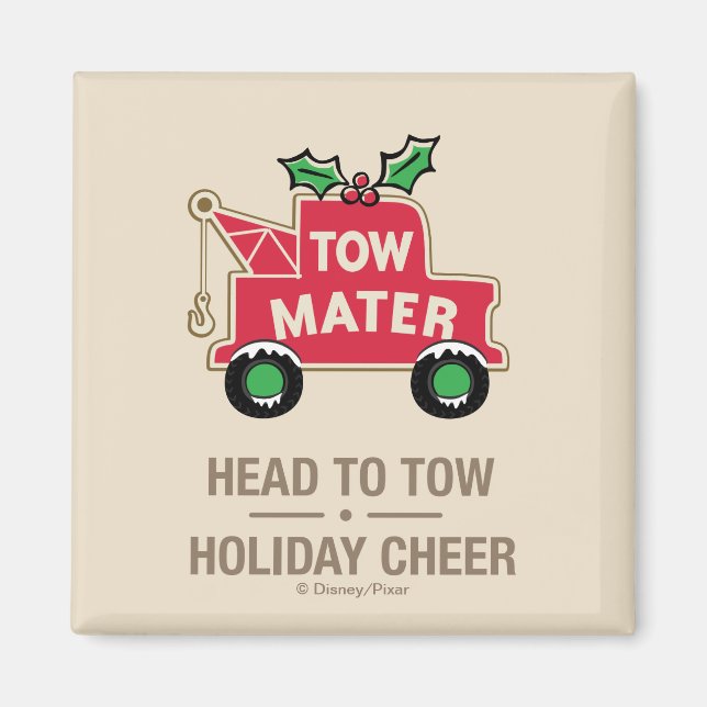 Cars | Head To Tow Holiday Cheer Magnet (Front)