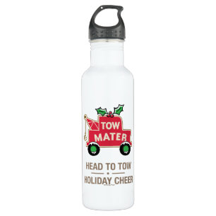 Cars Head To Tow Holiday Cheer Water Bottle