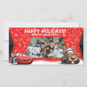Cars Holiday Photo Card