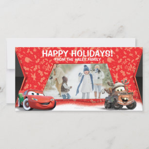 Cars Holiday Photo Card