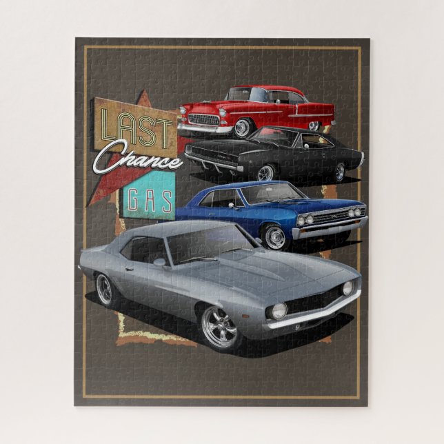 Cars Last Chance Gas Jigsaw Puzzle (Vertical)
