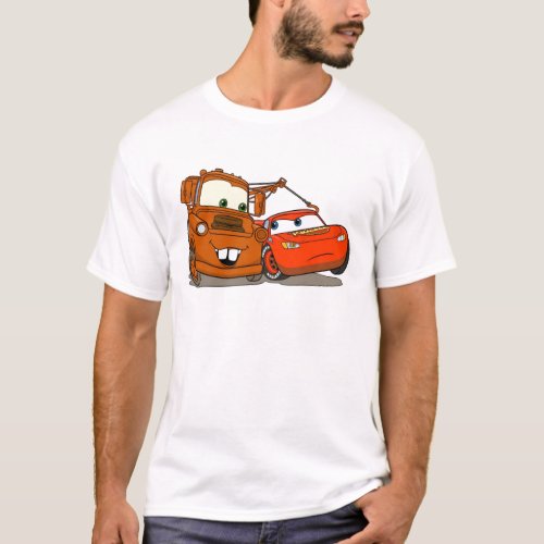 Cars Lightning McQueen and Mater Disney T_Shirt
