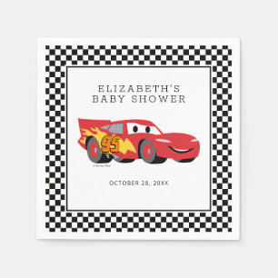 Cars Lightning McQueen Baby Shower Napkins