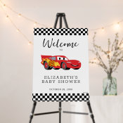 Disney cars sale baby shower invitations