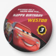 Cars Lightning McQueen | Birthday Paper Plates