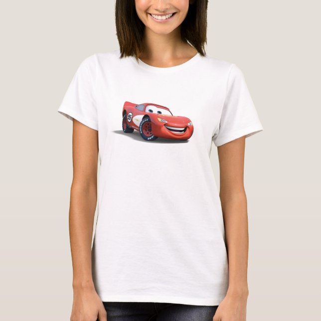 Cars Lightning McQueen Disney T-Shirt (Front)