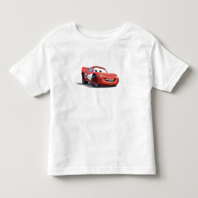 Cars Lightning McQueen Disney Toddler T-shirt (Front)