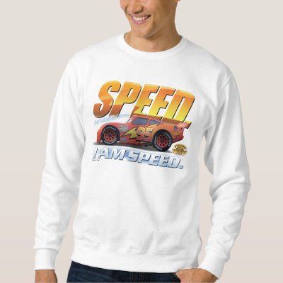 Cars&#39; Lightning McQueen &quot;I Am Speed&quot; Disney Sweatshirt