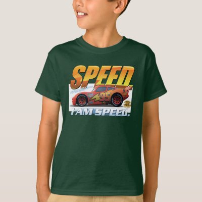 Cars' Lightning McQueen "I Am Speed" Disney T-Shirt