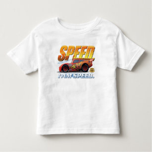 Cars' Lightning McQueen "I Am Speed" Disney Toddler T-shirt