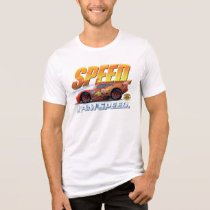 Cars' Lightning McQueen "I Am Speed" Disney Tri-Blend Shirt