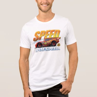Cars' Lightning McQueen "I Am Speed" Disney Tri-Blend Shirt