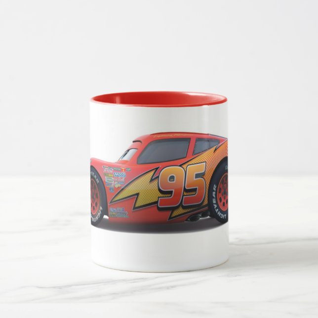 Cars' Lightning McQueen Profile Disney Mug (Center)