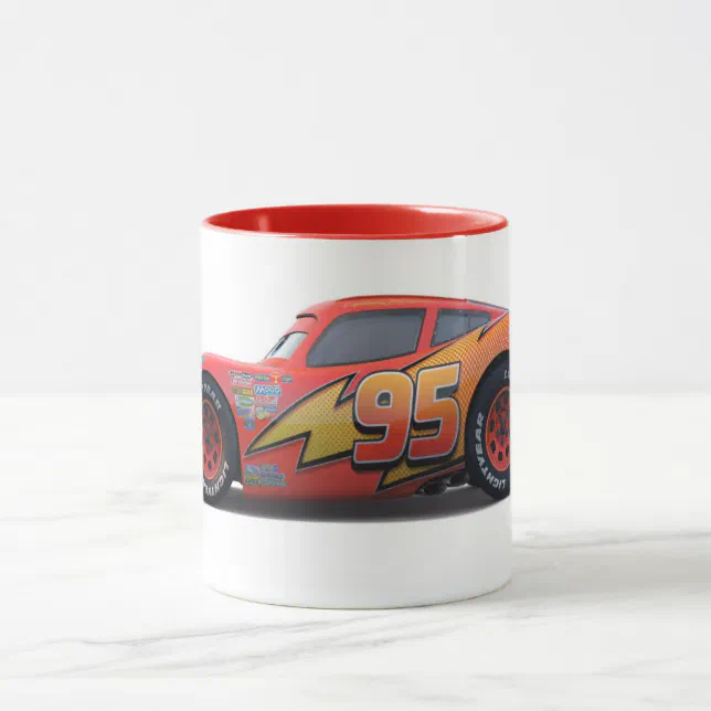 Cars' Lightning McQueen Profile Disney Mug | Zazzle