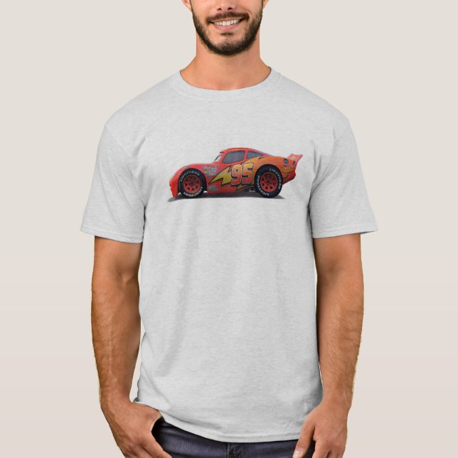 Cars' Lightning McQueen Profile Disney T-Shirt (Front)