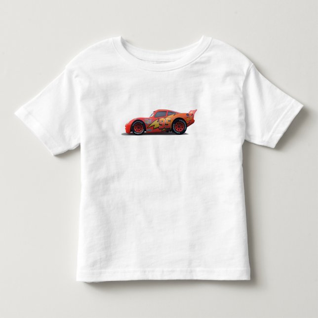 Cars' Lightning McQueen Profile Disney Toddler T-shirt (Front)