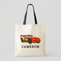 Cars Lightning McQueen Smiling Disney Tote Bag