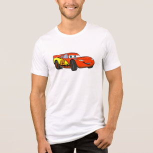 Cars Lightning McQueen Smiling Disney Tri-Blend Shirt