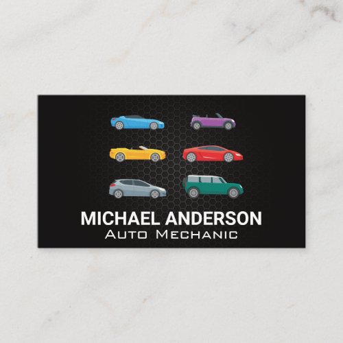 Cars Logo  Auto Services Business Card