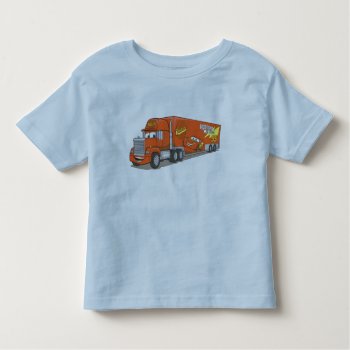 Cars Mack Toddler T-shirt by DisneyPixarCars at Zazzle