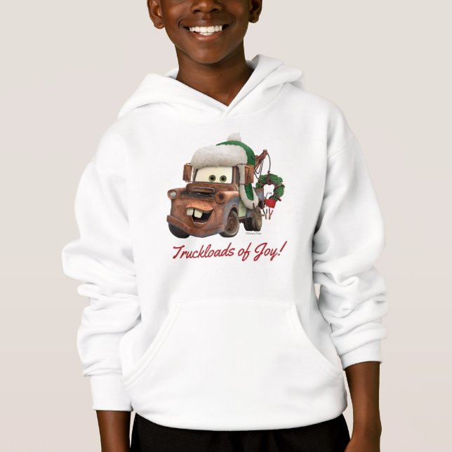 Cars | Mater In Winter Gear Hoodie (Front)