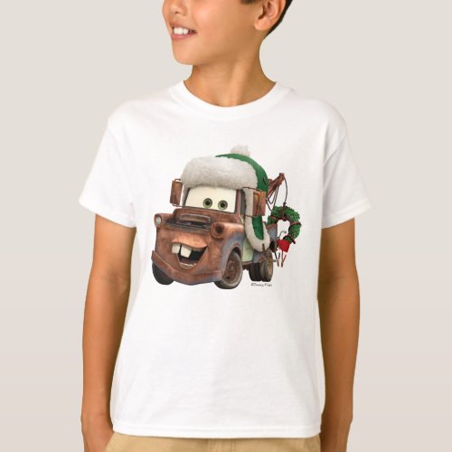 Cars  Mater In Winter Gear T_Shirt
