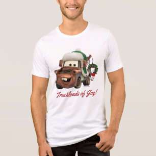 Cars Mater In Winter Gear Tri-Blend Shirt