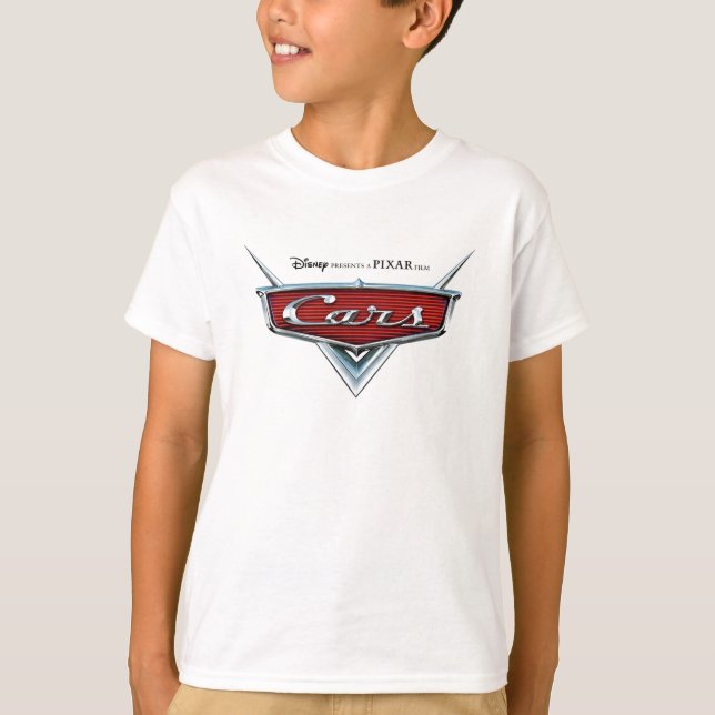 Cars Official Movie Logo Disney T-Shirt (Front)