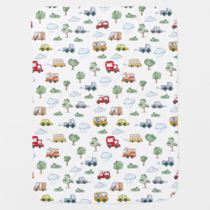 Cars Pattern Baby Blanket