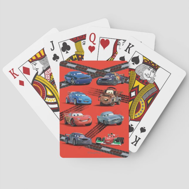 Cars Playing Cards (Back)