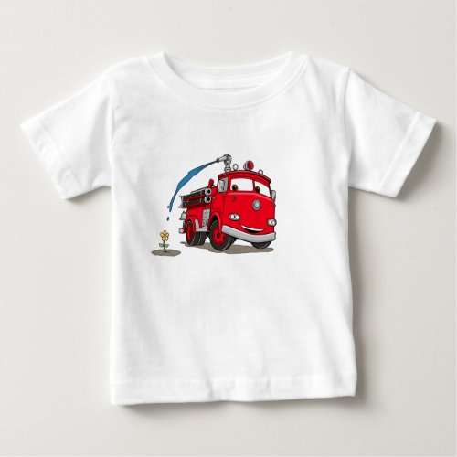 Cars Red Disney Baby T_Shirt